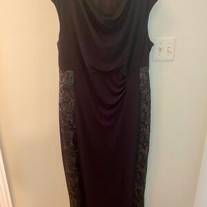 Connected Apparel Black formal long Dress